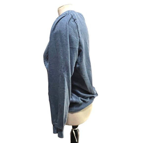 Vintage Alfred Dunner Quilted Embroidered Eighties Sweater Sz Small Womens Blue - Picture 5 of 7